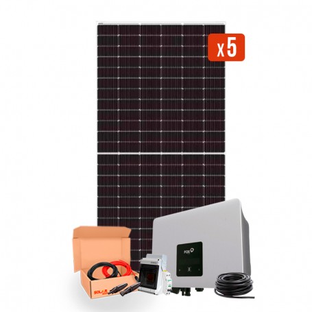Kit autoconsumo solar Premium Monofásico 2300w