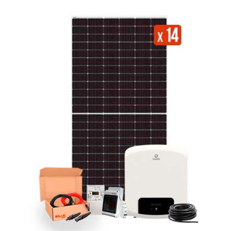 Kit autoconsumo solar Premium Monofásico 6440w