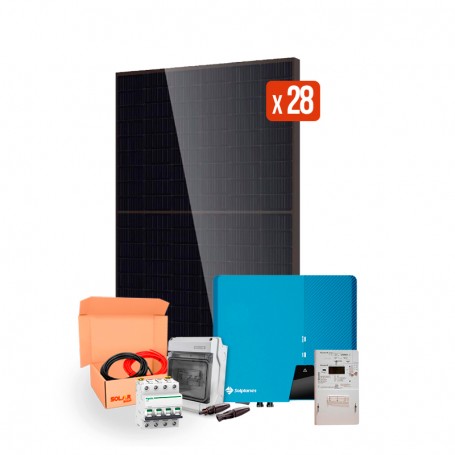 Elite three-phase 13860w solar self-consumption kit