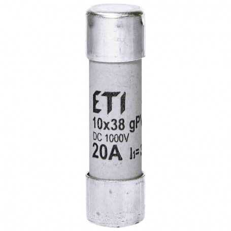 DC Fuse ETI CH10x38 gPV 20A 1000V