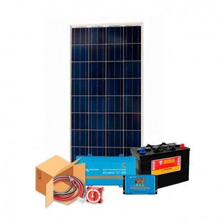Solar Off Grid Easy Gel 175/500 Casual Kit
