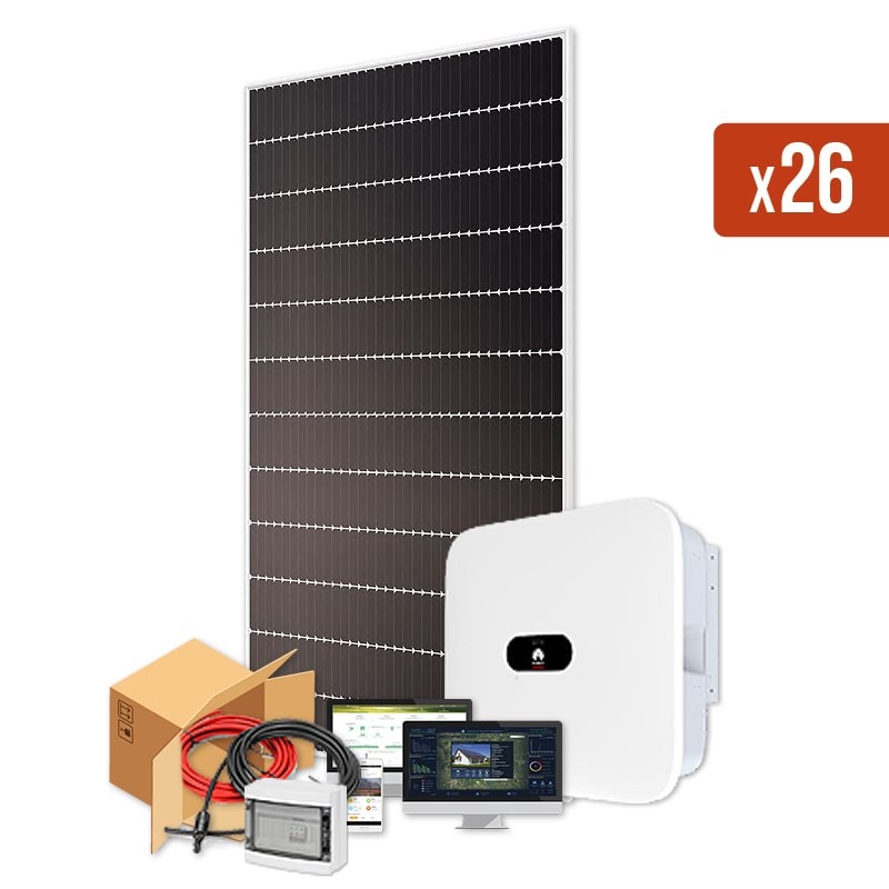 Kit autoconsumo solar Premium trifásico 12610w