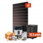 Kit Solar Off Grid Diário Premium Lítio 1920/4k