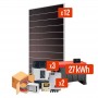 Kit Solar Off Grid Diário Premium Lítio 5820/7.8k Trifásico