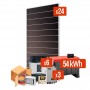 Kit Solar Off Grid Diário Premium Lítio 11640/24k Trifásico