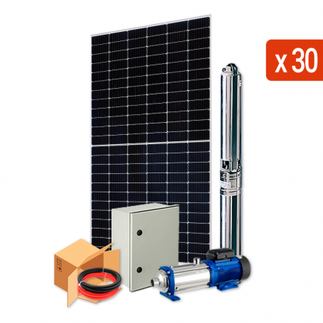Large power 5.5kW 400v Three-phase solar pump kit