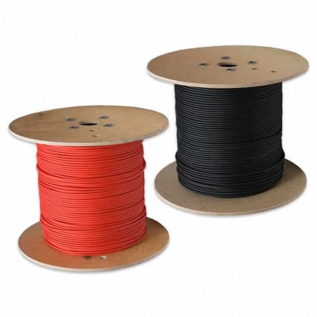 6mm² coil black and red solar cable