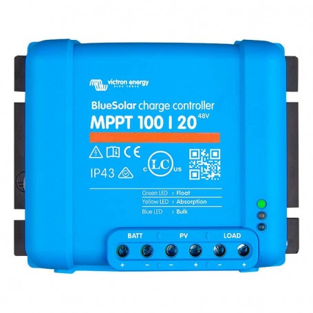 Victron Bluesolar MPPT 100/20 48v Solar charge controller