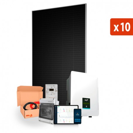 Premium three-phase 5500w solar self-consumption kit
