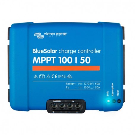 Controlador de carga solar Victron Bluesolar MPPT 100/50