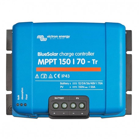 Controlador de carga solar Victron Bluesolar MPPT 150/70 Tr