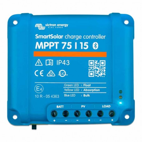 Controlador de carga solar Victron SmartSolar MPPT 75/15